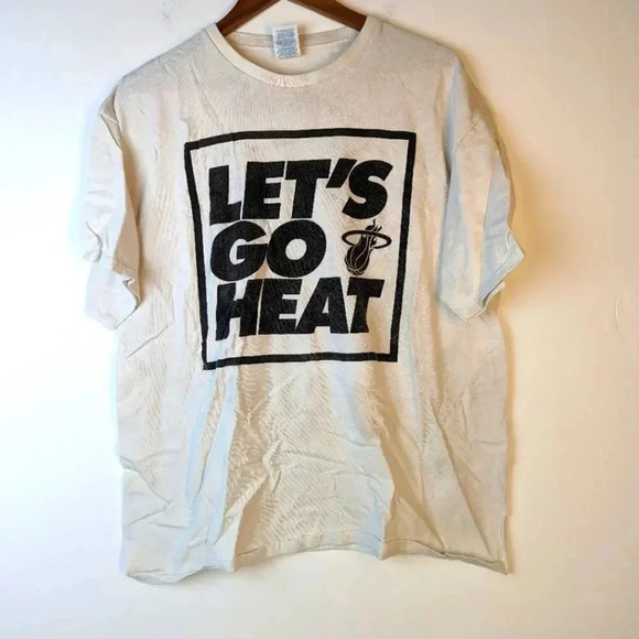 Vintage Other - Vintage Let's Go Heat Miami Tee Shirt - XL